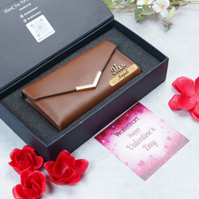 Load image into Gallery viewer, A Valentine’s Beloved’s Premium Personalised Gift For Girlfriend Wife With Name &amp; Charm
