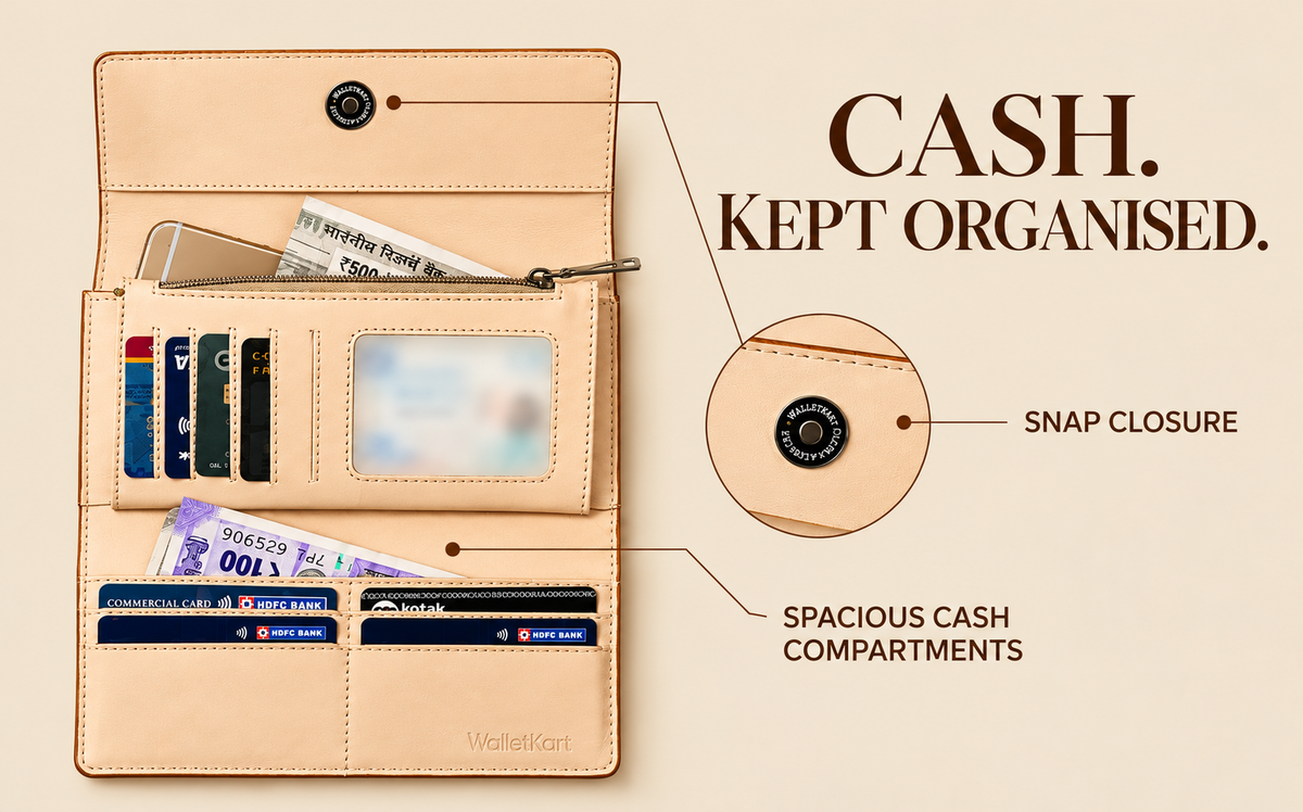 Cash, Kept Organised