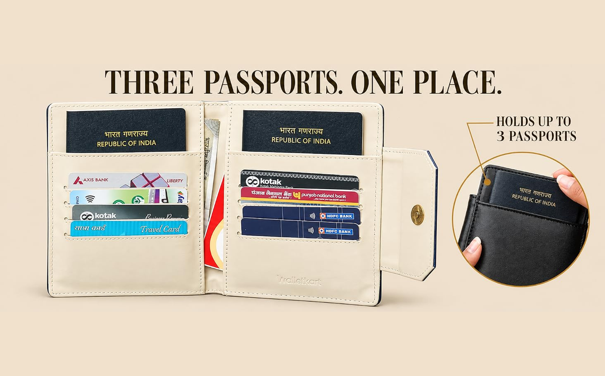Three Passports, One Convenient Home