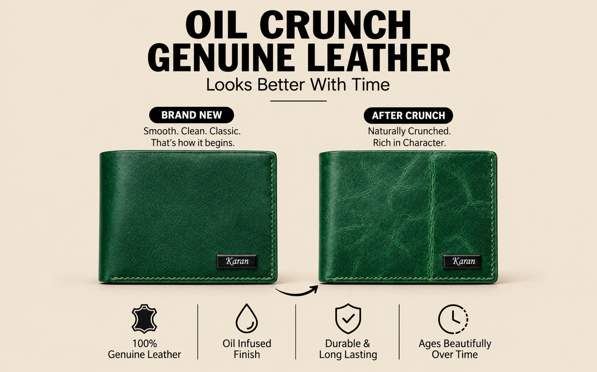 Rich Leather That Develops Character