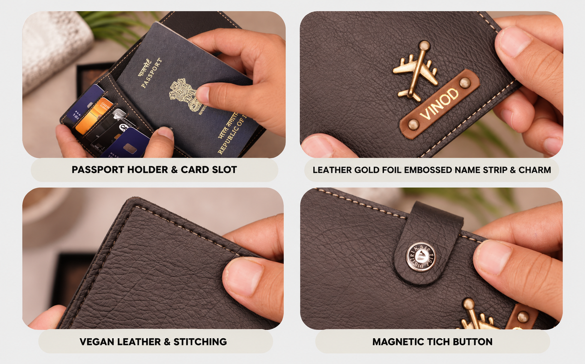 Your Passport and Cards, Neatly Together