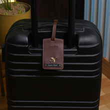 Load image into Gallery viewer, Personalised Luggage Tag with Name &amp; Charms
