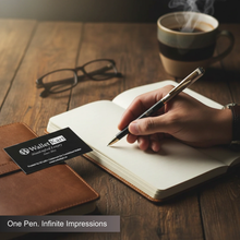 Load image into Gallery viewer, Personalized Gift Set for Men with Custom Name | Textured Bi-Fold Wallet, Personalized Bottle, Keychain &amp; Pen | Premium 4-in-1 Accessories Gift Box Combo for Men
