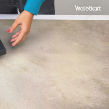 Load and play video in Gallery viewer, Personalized Genuine Leather Name Men's RFID Protected Smart Metal Card Holder (STYLE ID #20)
