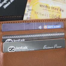 Load and play video in Gallery viewer, Personalised Leather Wallet for Men with Name &amp; Charm | Custom Engraved Gift
