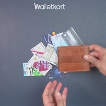 Load and play video in Gallery viewer, Genuine Leather Men’s Wallet – Gift for Him STYLE ID #15
