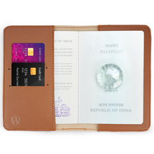 Load image into Gallery viewer, Personalized Passport Cover Couple Combo with Name &amp; Charm
